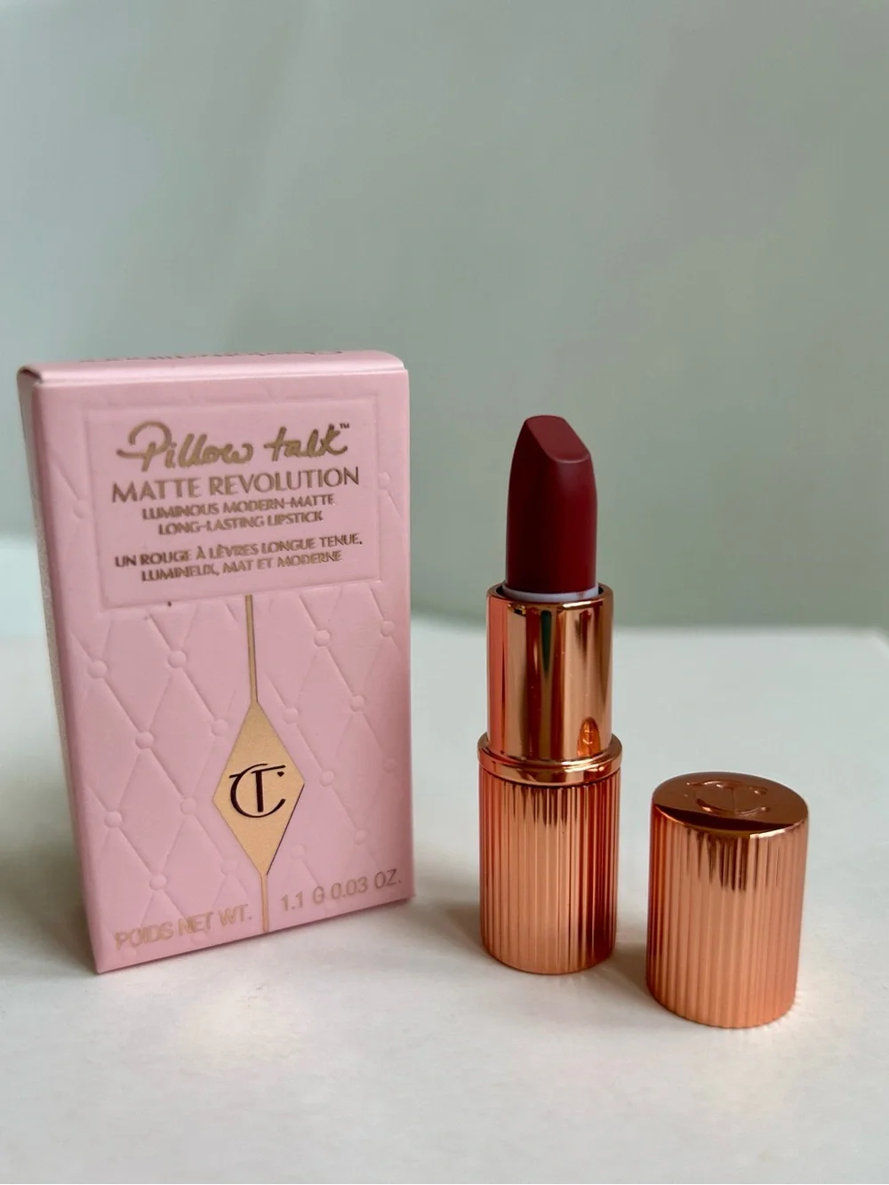 Charlotte Tilbury Mini Lipstick- Pillow Talk